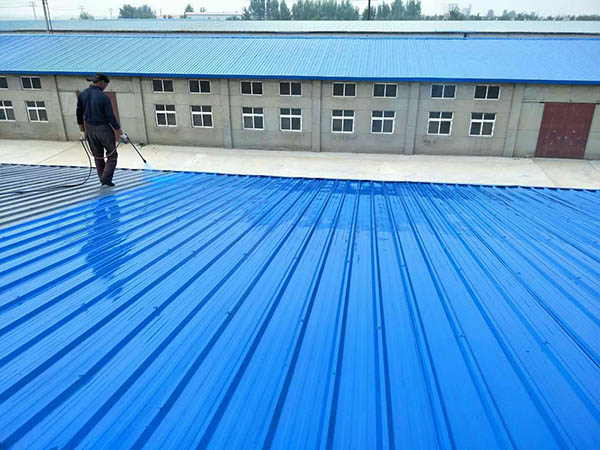 改则 彩钢瓦喷漆翻新工业厂房、仓库